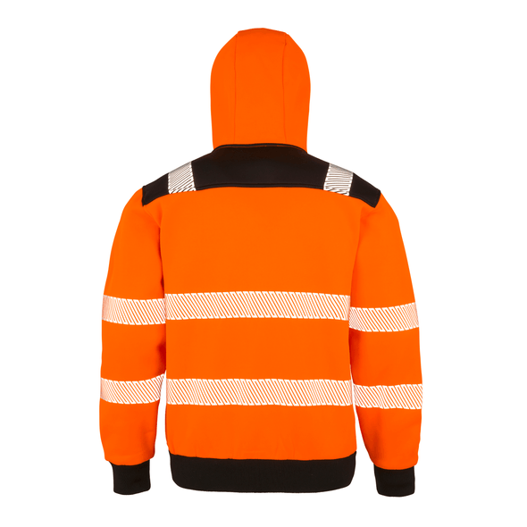 Result | Material hooded safety sweatshirt